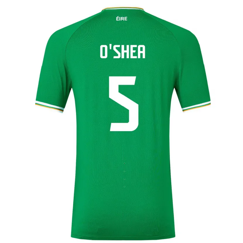 Danxen Kid Ireland Dara O'shea #5 Green Home Jersey 24-26 T-Shirt