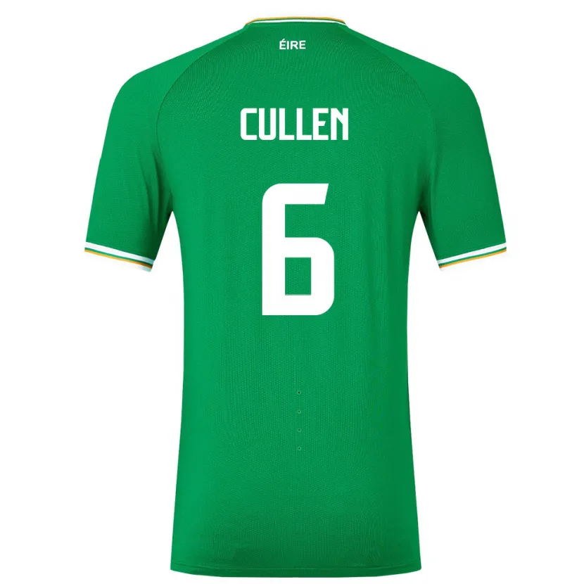 Danxen Kid Ireland Josh Cullen #6 Green Home Jersey 24-26 T-Shirt