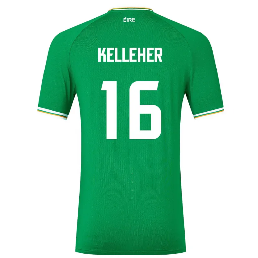 Danxen Kid Ireland Caoimhín Kelleher #16 Green Home Jersey 24-26 T-Shirt