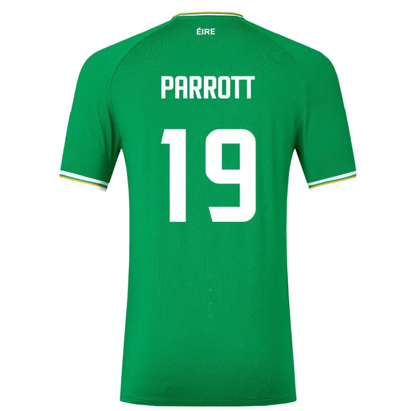 Danxen Kid Ireland Troy Parrott #19 Green Home Jersey 24-26 T-Shirt