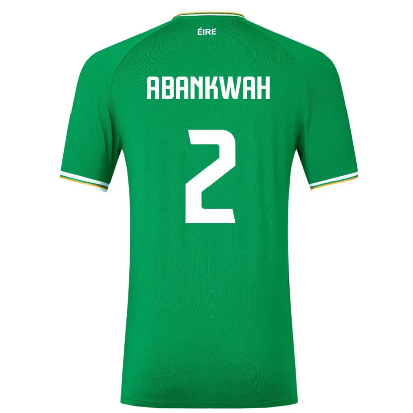 Danxen Kid Ireland James Abankwah #2 Green Home Jersey 24-26 T-Shirt