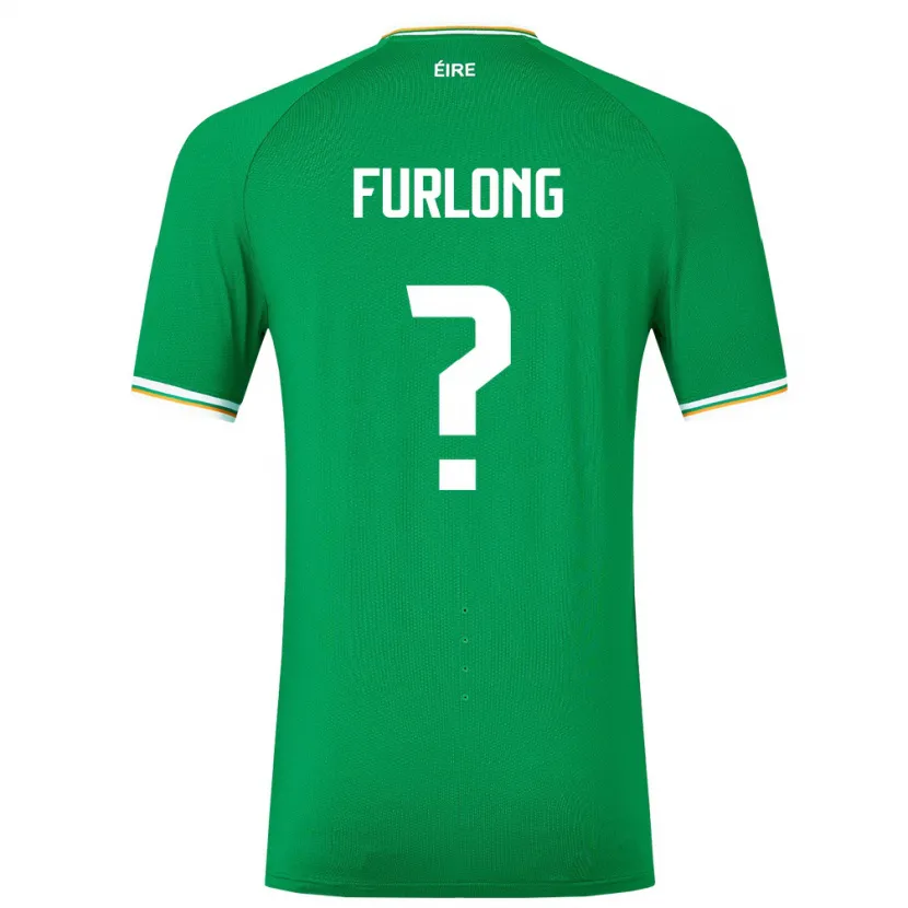 Danxen Kid Ireland James Furlong #0 Green Home Jersey 24-26 T-Shirt