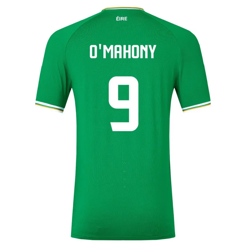 Danxen Kid Ireland Mark O'mahony #9 Green Home Jersey 24-26 T-Shirt