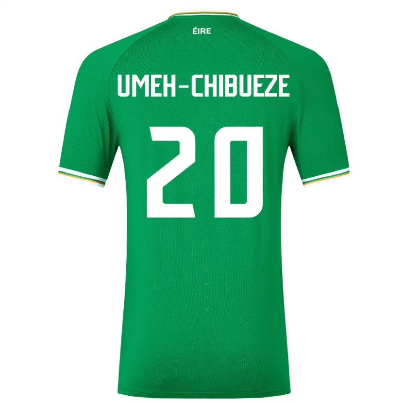 Danxen Kid Ireland Franco Umeh-Chibueze #20 Green Home Jersey 24-26 T-Shirt