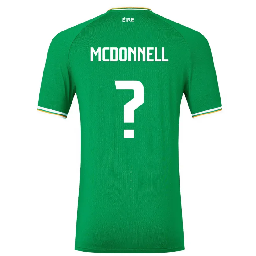 Danxen Kid Ireland Grady Mcdonnell #0 Green Home Jersey 24-26 T-Shirt