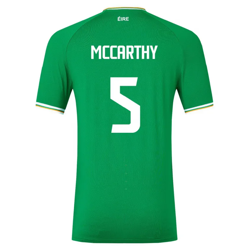 Danxen Kid Ireland Taylor Mccarthy #5 Green Home Jersey 24-26 T-Shirt