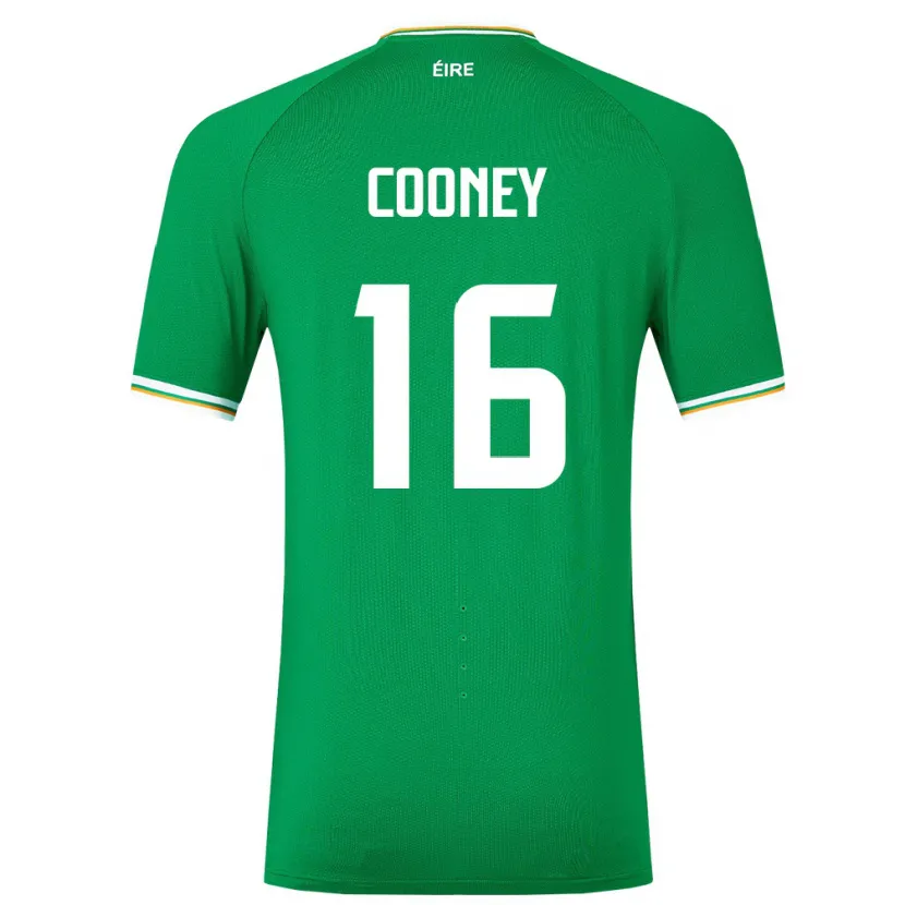 Danxen Kid Ireland Oisin Cooney #16 Green Home Jersey 24-26 T-Shirt