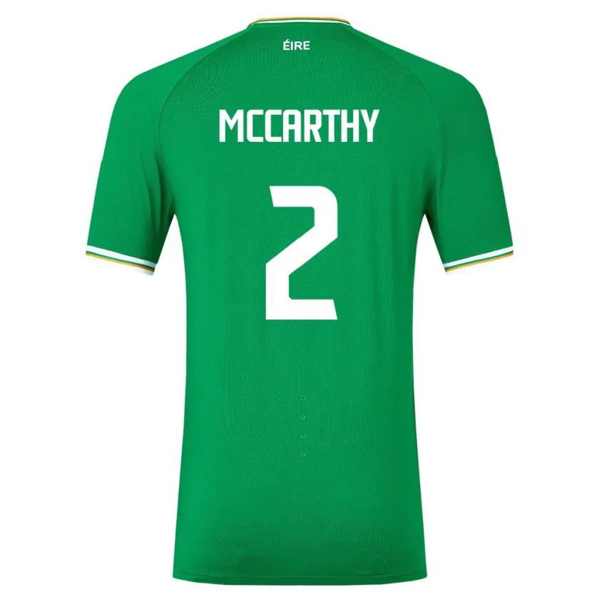 Danxen Kid Ireland Savannah Mccarthy #2 Green Home Jersey 24-26 T-Shirt