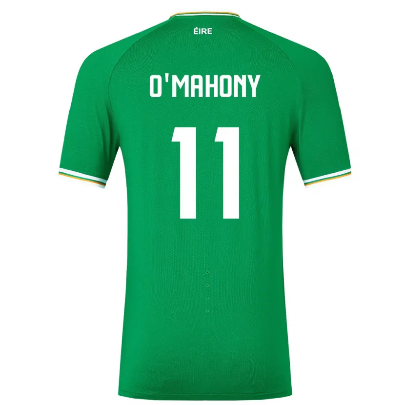 Danxen Kid Ireland Éabha O'mahony #11 Green Home Jersey 24-26 T-Shirt