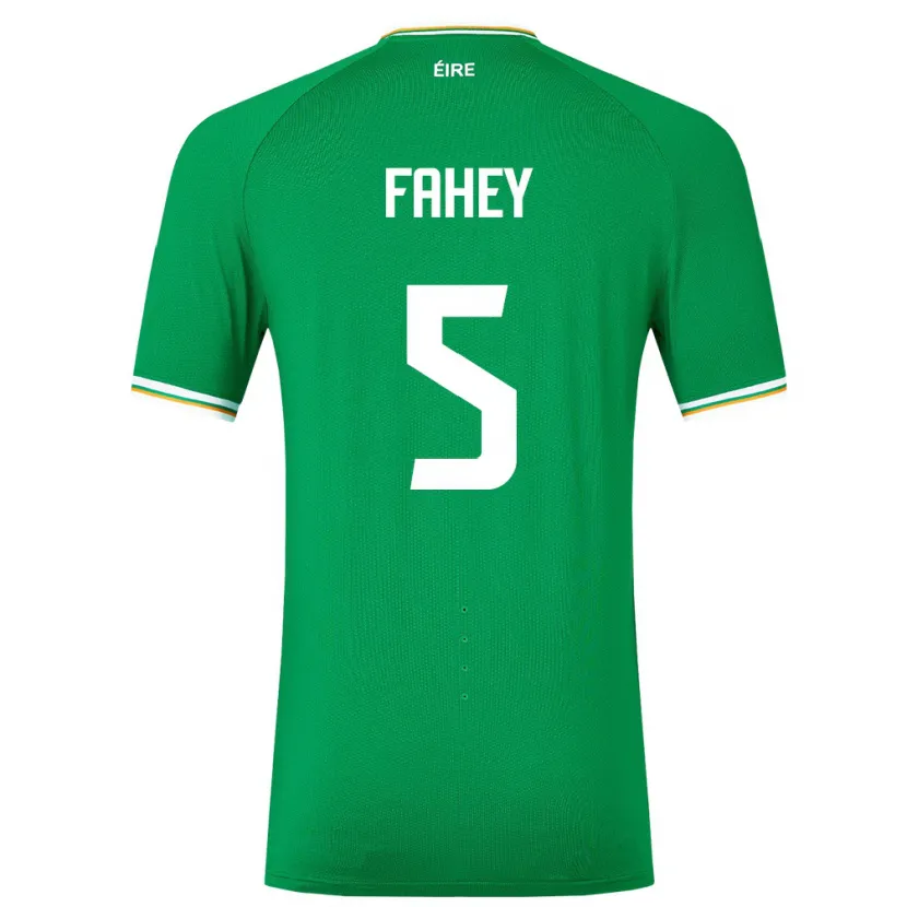 Danxen Kid Ireland Niamh Fahey #5 Green Home Jersey 24-26 T-Shirt