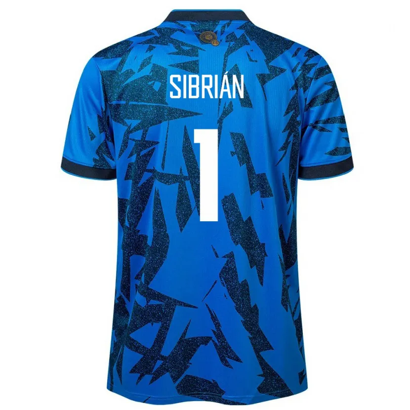 Danxen Kid El Salvador Sergio Sibrián #1 Blue Home Jersey 24-26 T-Shirt