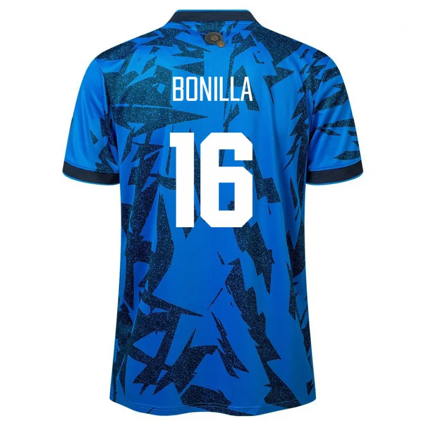 Danxen Kid El Salvador Elmer Bonilla #16 Blue Home Jersey 24-26 T-Shirt