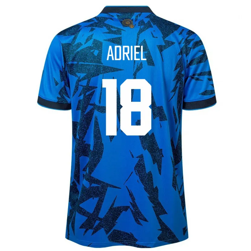 Danxen Kid El Salvador Adriel Martínez #18 Blue Home Jersey 24-26 T-Shirt