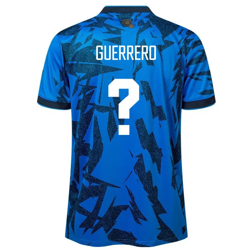 Danxen Kid El Salvador Alexander Guerrero #0 Blue Home Jersey 24-26 T-Shirt