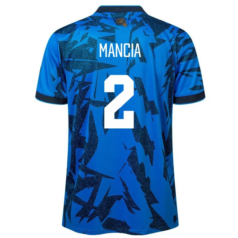 Danxen Kid El Salvador Steven Mancia #2 Blue Home Jersey 24-26 T-Shirt