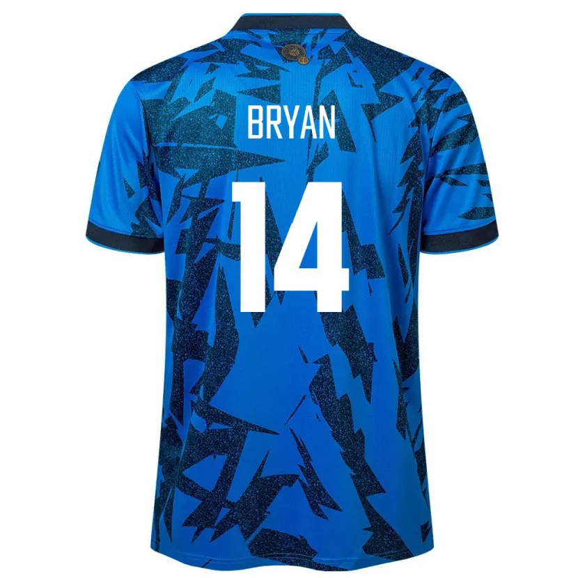 Danxen Kid El Salvador Bryan Vásquez #14 Blue Home Jersey 24-26 T-Shirt