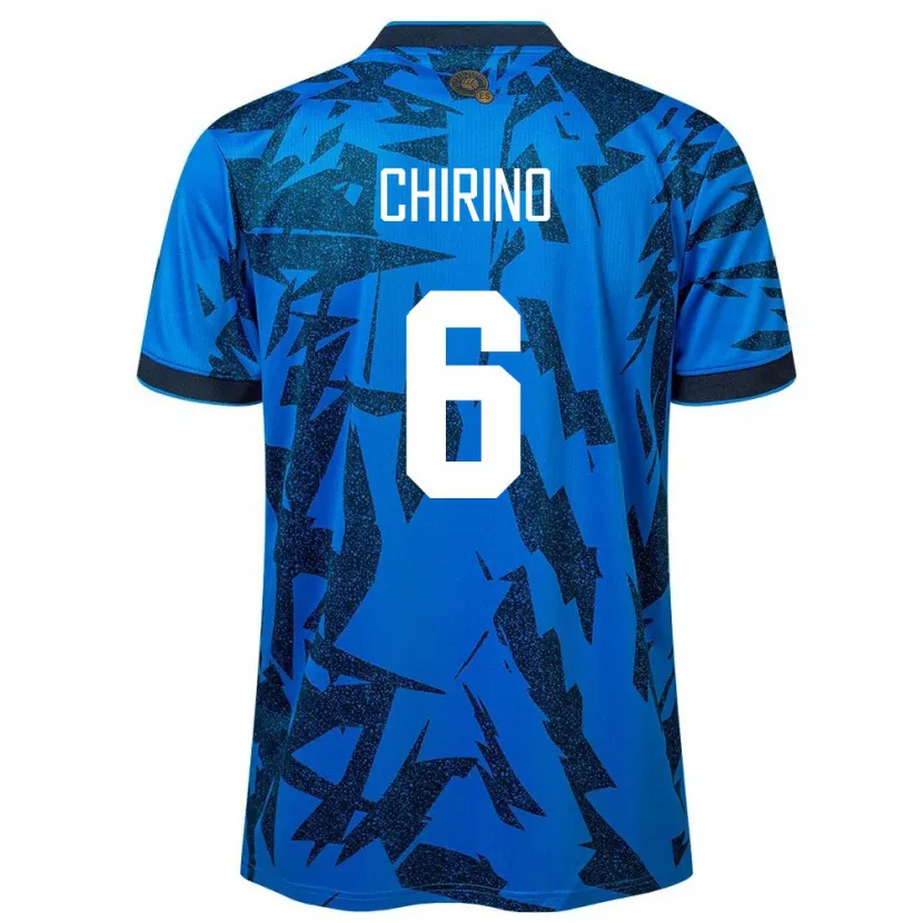 Danxen Kid El Salvador Alejandra Chirino #6 Blue Home Jersey 24-26 T-Shirt