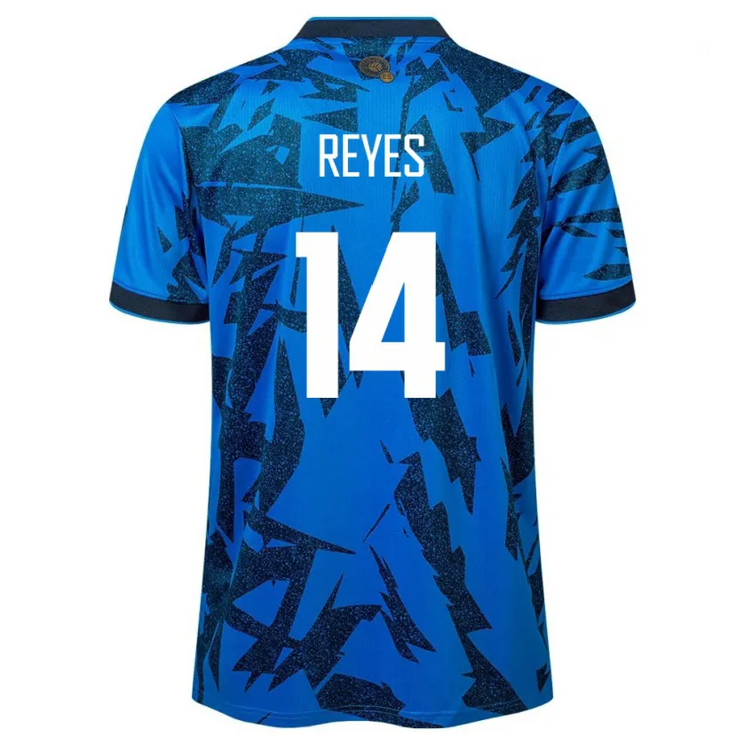 Danxen Kid El Salvador Karen Reyes #14 Blue Home Jersey 24-26 T-Shirt