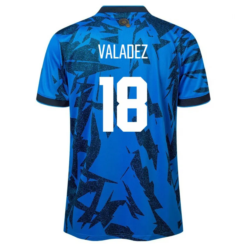 Danxen Kid El Salvador Samantha Valadez #18 Blue Home Jersey 24-26 T-Shirt