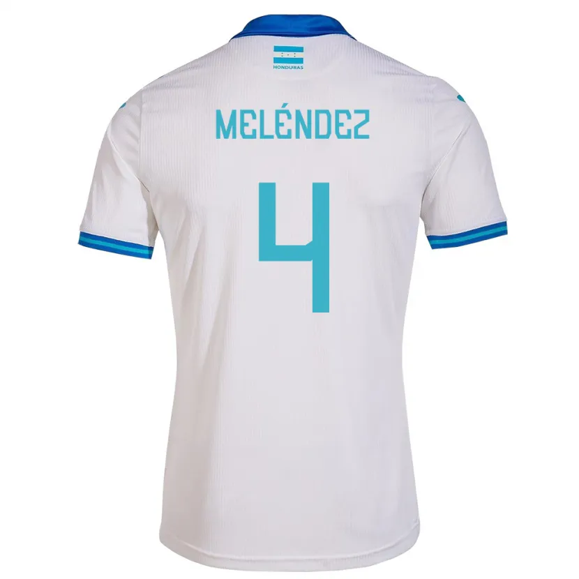 Danxen Kid Honduras Carlos Meléndez #4 White Home Jersey 24-26 T-Shirt