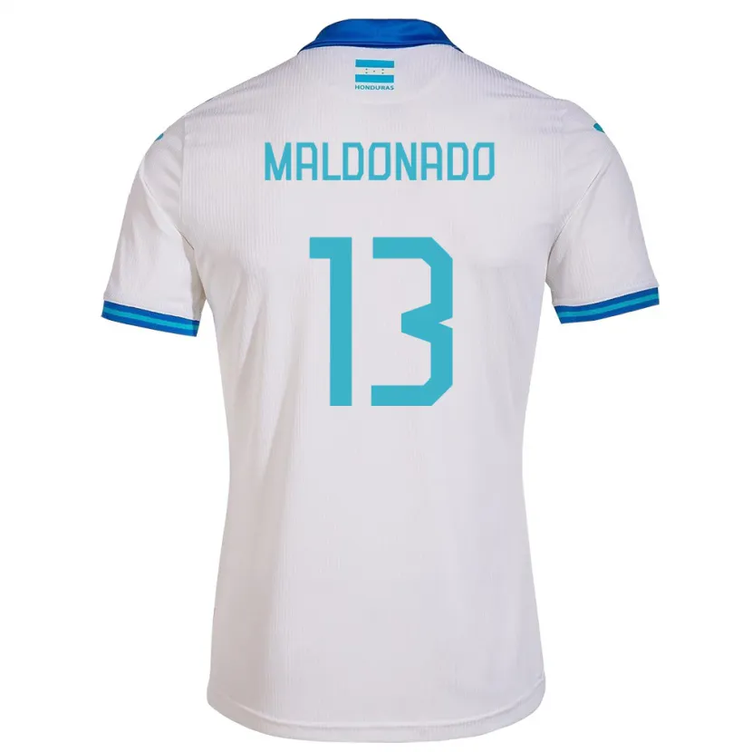 Danxen Kid Honduras Edwin Maldonado #13 White Home Jersey 24-26 T-Shirt