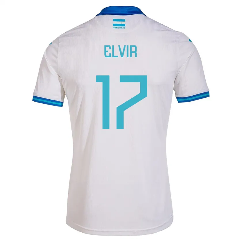 Danxen Kid Honduras Samuel Elvir #17 White Home Jersey 24-26 T-Shirt