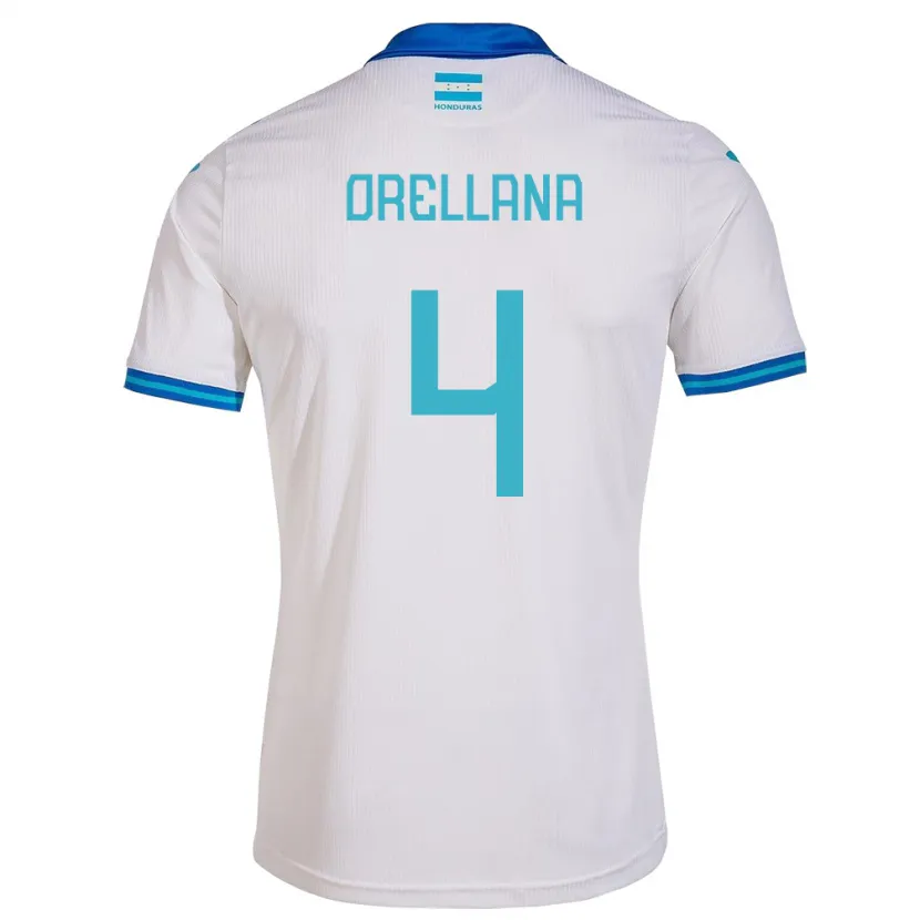 Danxen Kid Honduras André Orellana #4 White Home Jersey 24-26 T-Shirt