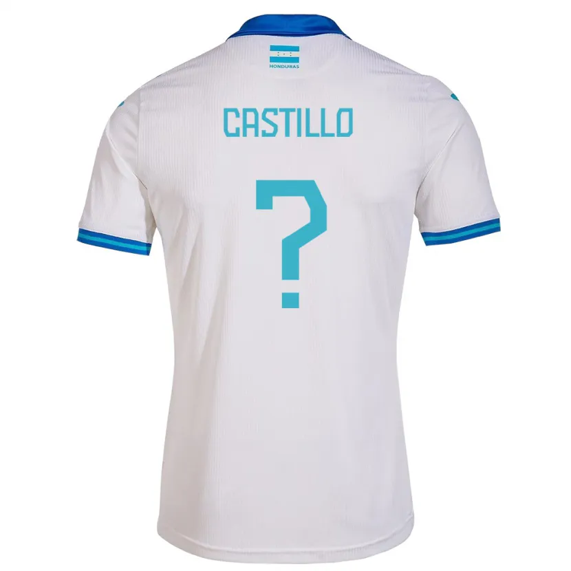 Danxen Kid Honduras Jeferson Castillo #0 White Home Jersey 24-26 T-Shirt