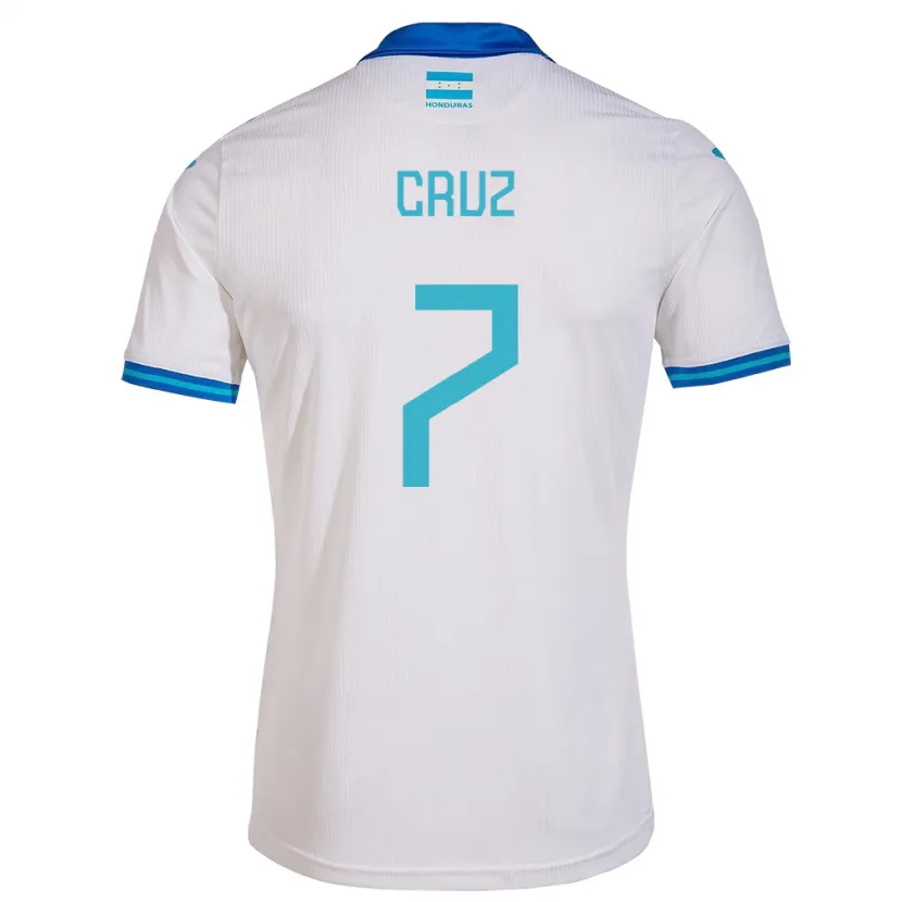 Danxen Kid Honduras Nixon Cruz #7 White Home Jersey 24-26 T-Shirt