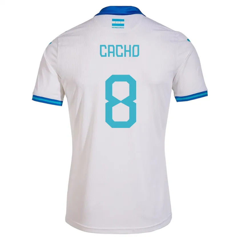 Danxen Kid Honduras Daylor Cacho #8 White Home Jersey 24-26 T-Shirt