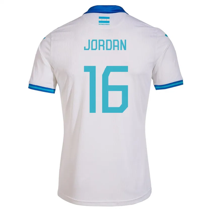 Danxen Kid Honduras Jordan García #16 White Home Jersey 24-26 T-Shirt