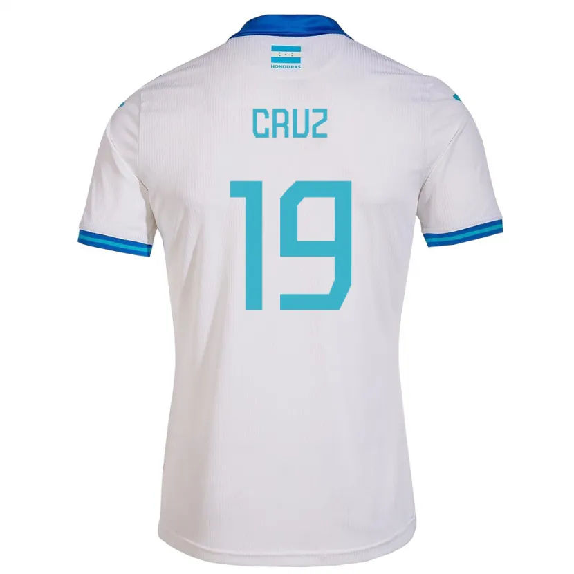 Danxen Kid Honduras Russel Cruz #19 White Home Jersey 24-26 T-Shirt