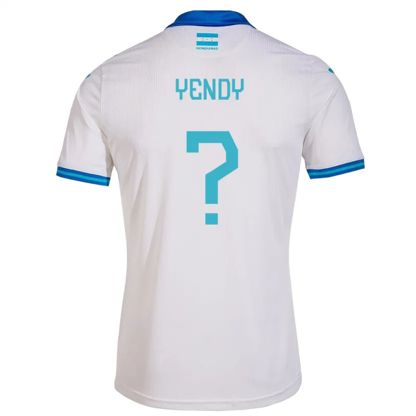 Danxen Kid Honduras Yendy Martínez #0 White Home Jersey 24-26 T-Shirt