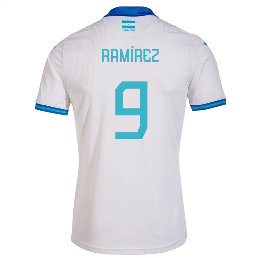 Danxen Kid Honduras Truimali Ramírez #9 White Home Jersey 24-26 T-Shirt