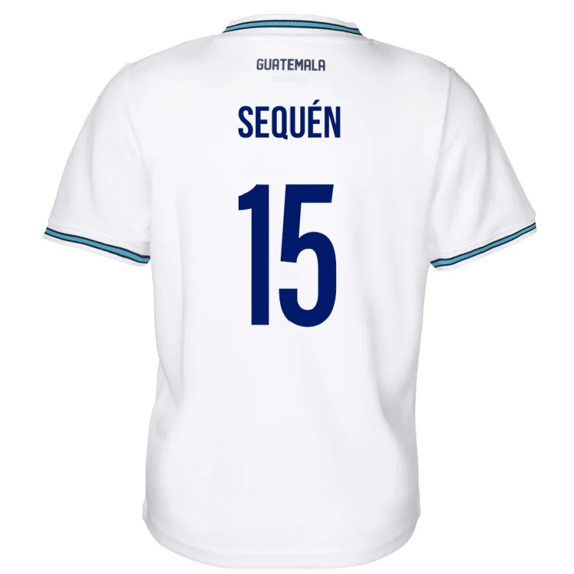 Danxen Kid Guatemala Marlon Sequén #15 White Home Jersey 24-26 T-Shirt