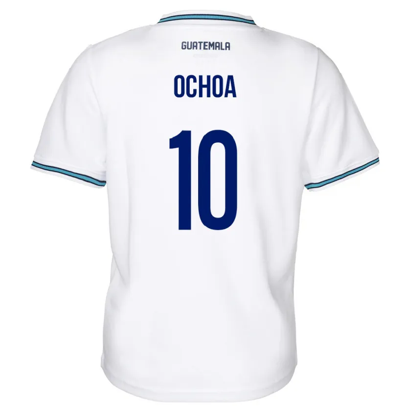 Danxen Kid Guatemala José Ochoa #10 White Home Jersey 24-26 T-Shirt