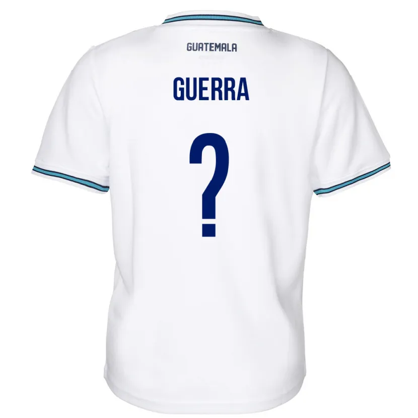 Danxen Kid Guatemala Decarlo Guerra #0 White Home Jersey 24-26 T-Shirt