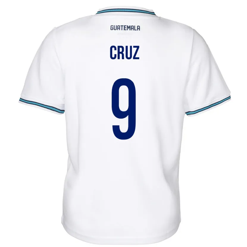 Danxen Kid Guatemala Celsa Cruz #9 White Home Jersey 24-26 T-Shirt