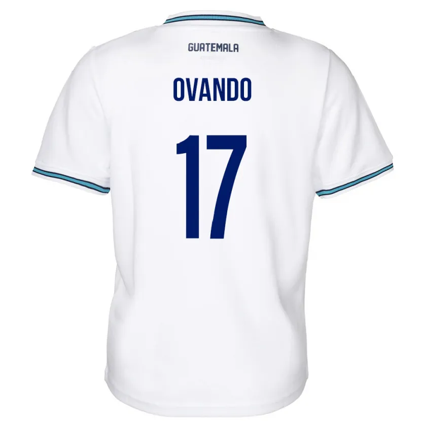 Danxen Kid Guatemala Sandra Ovando #17 White Home Jersey 24-26 T-Shirt