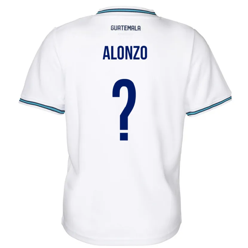 Danxen Kid Guatemala Anya Alonzo #0 White Home Jersey 24-26 T-Shirt