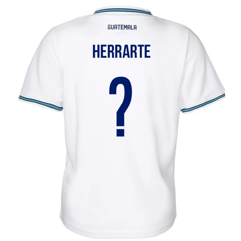 Danxen Kid Guatemala María Herrarte #0 White Home Jersey 24-26 T-Shirt