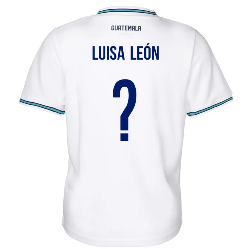 Danxen Kid Guatemala Luisa León #0 White Home Jersey 24-26 T-Shirt