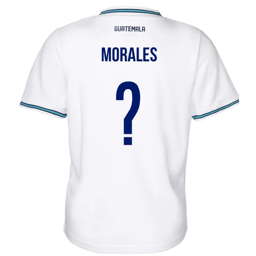 Danxen Kid Guatemala Karla Morales #0 White Home Jersey 24-26 T-Shirt