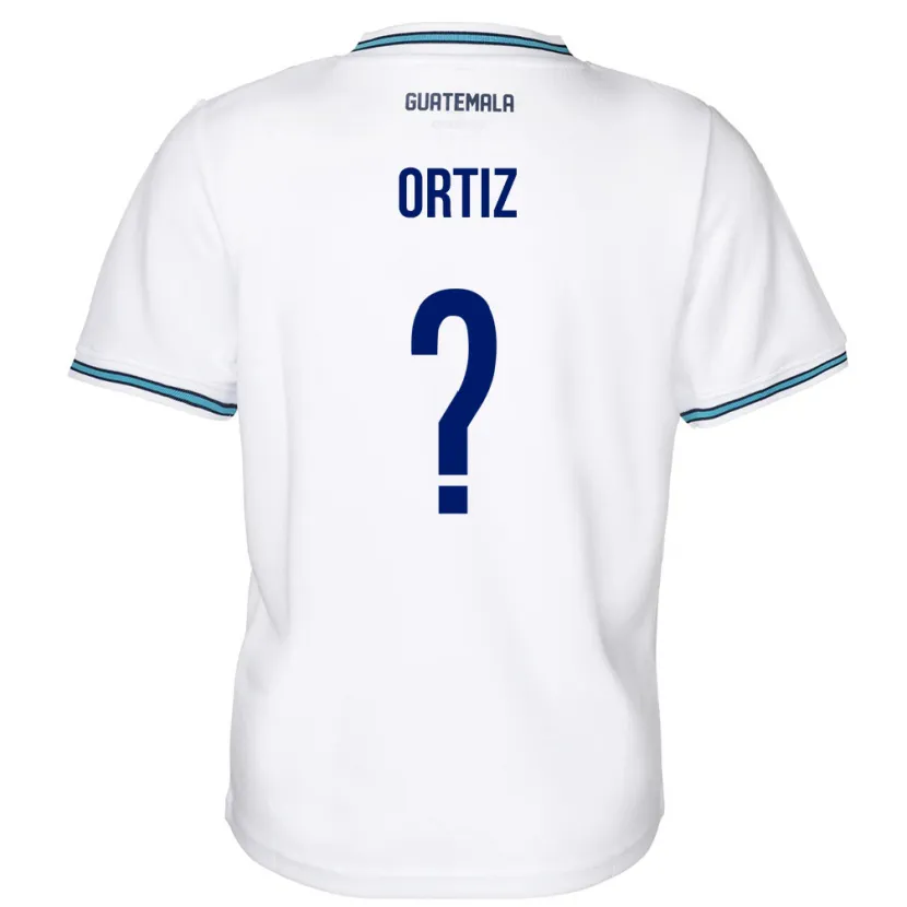 Danxen Kid Guatemala Jenifer Ortiz #0 White Home Jersey 24-26 T-Shirt