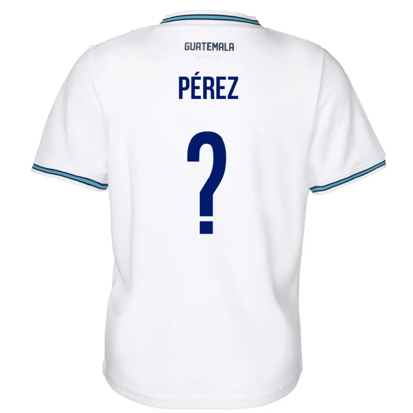 Danxen Kid Guatemala Mary Pérez #0 White Home Jersey 24-26 T-Shirt