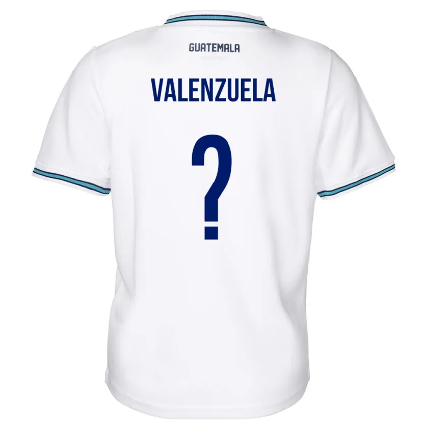 Danxen Kid Guatemala Briana Valenzuela #0 White Home Jersey 24-26 T-Shirt