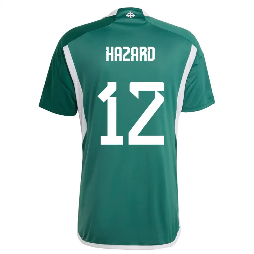 Danxen Kid Northern Ireland Conor Hazard #12 Green Home Jersey 24-26 T-Shirt