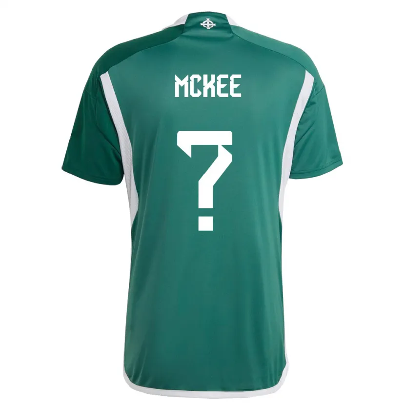 Danxen Kid Northern Ireland Chris Mckee #0 Green Home Jersey 24-26 T-Shirt