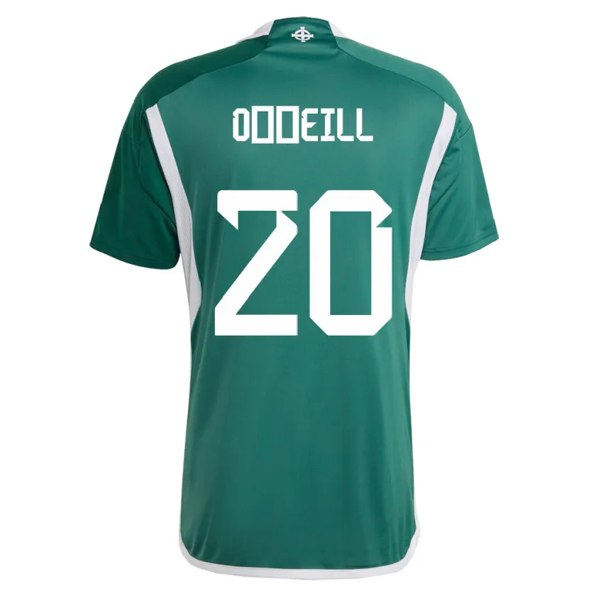 Danxen Kid Northern Ireland Ceadach O’neill #20 Green Home Jersey 24-26 T-Shirt