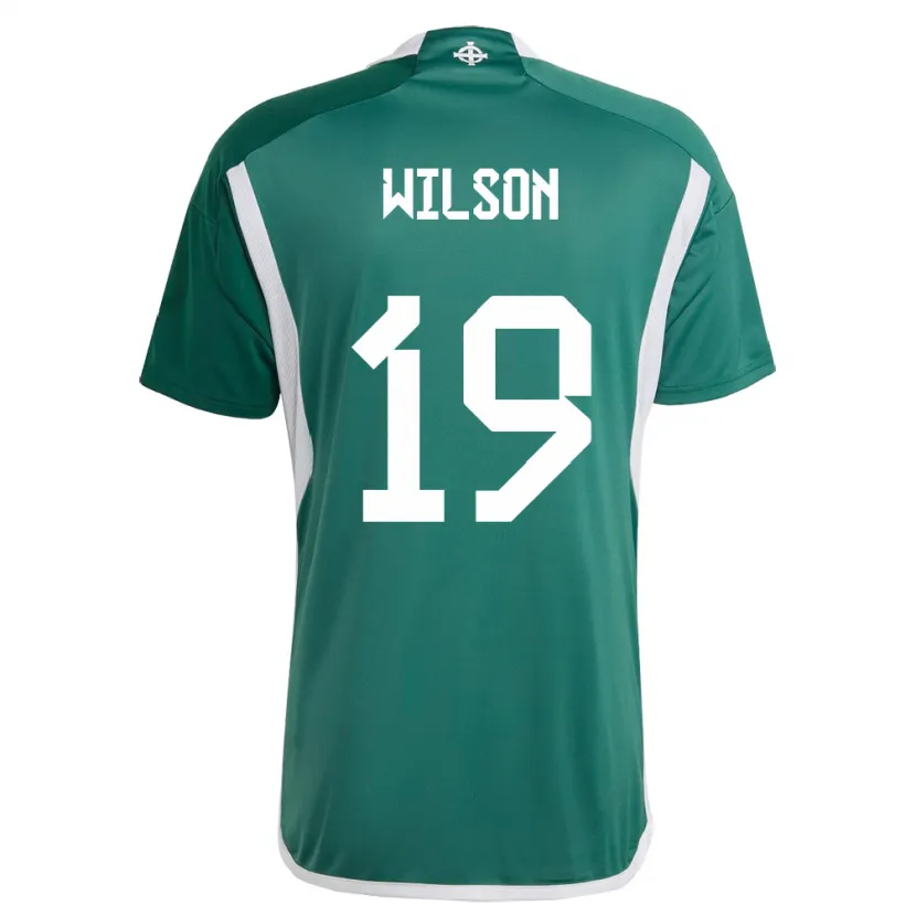 Danxen Kid Northern Ireland Emily Wilson #19 Green Home Jersey 24-26 T-Shirt